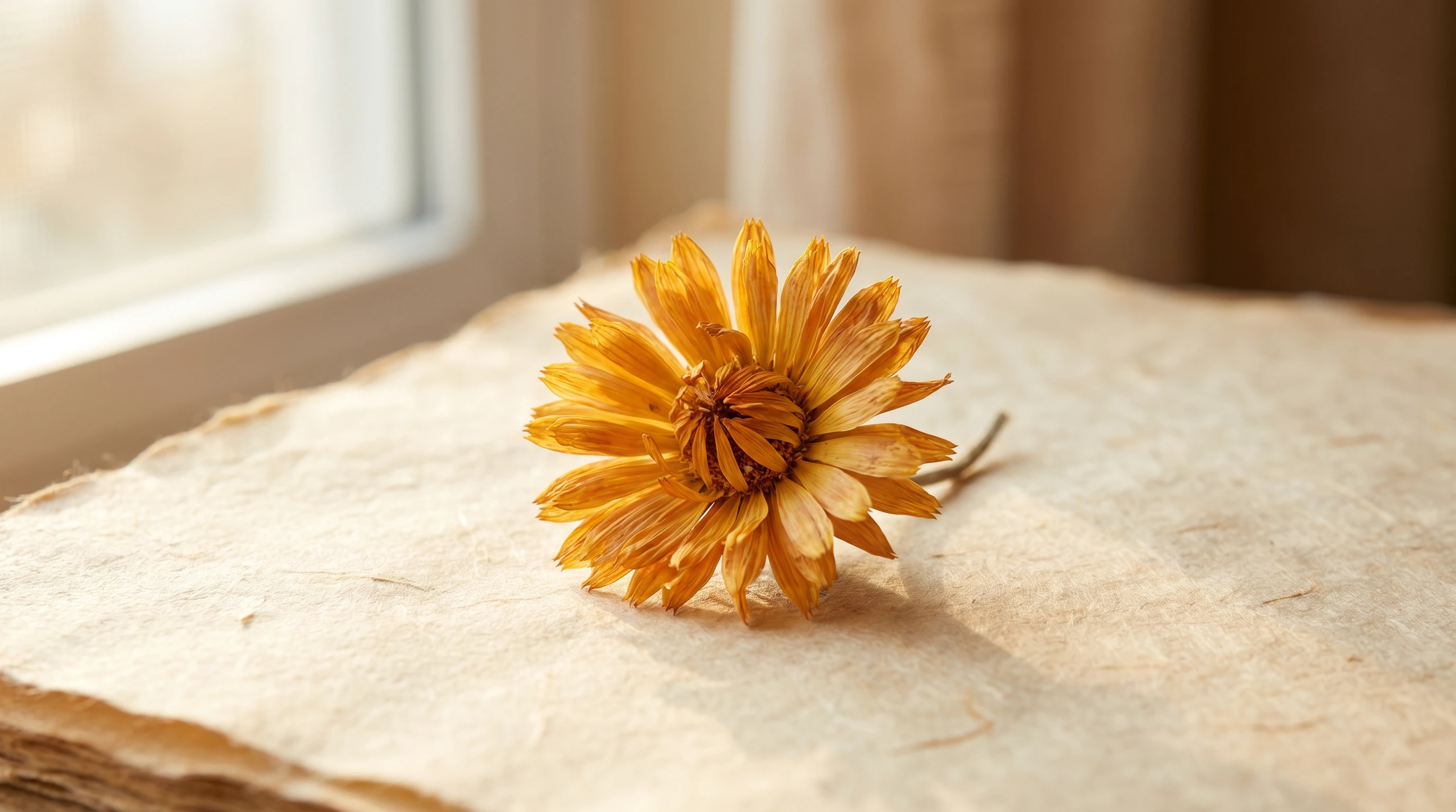 Calendula — botanical detail